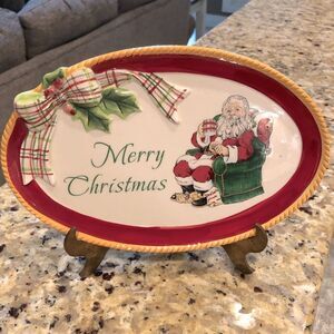 FITZ and Floyd Christmas small platter